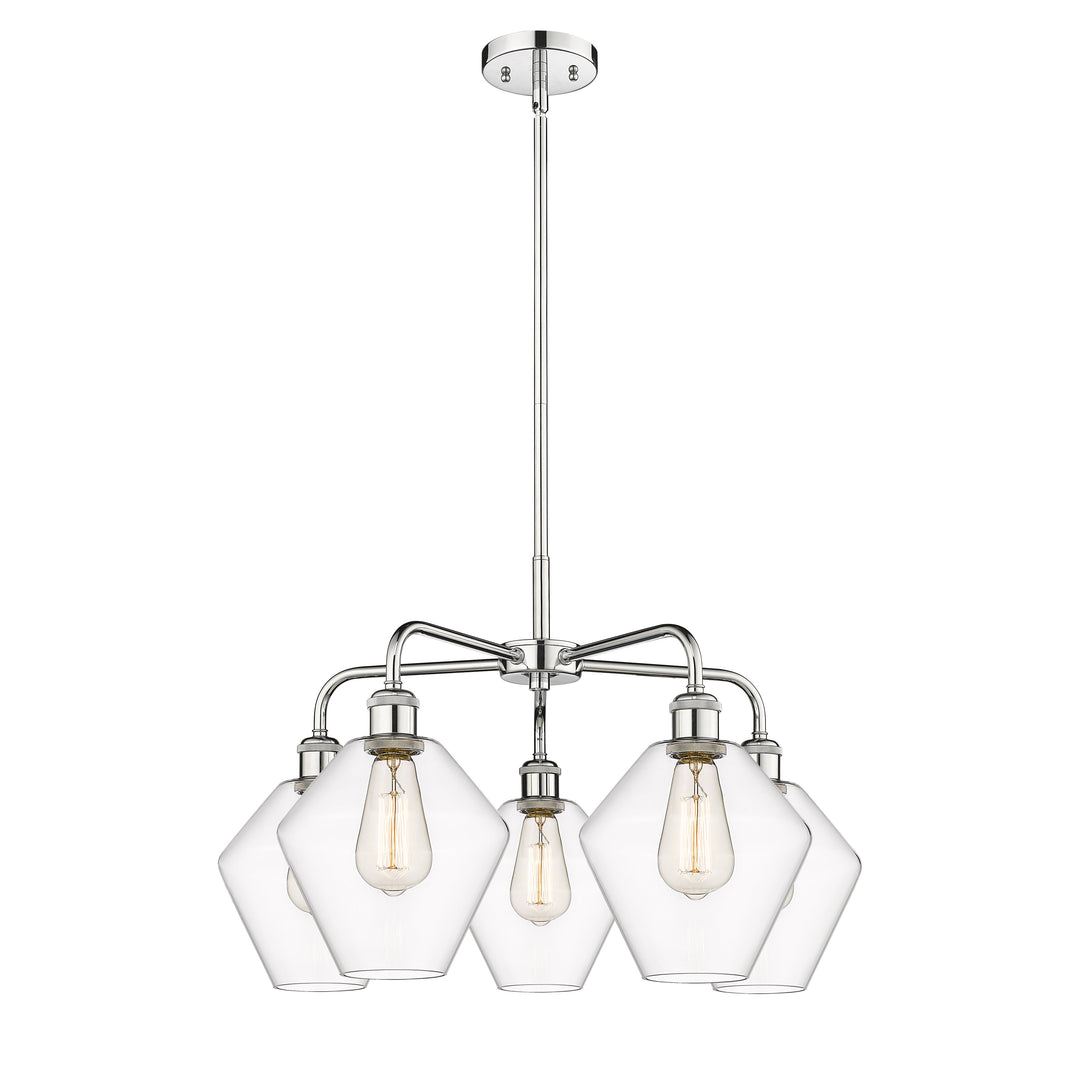 Innovations Downtown Urban 516-5CR-PC-G652-8 Chandelier Light - Polished Chrome