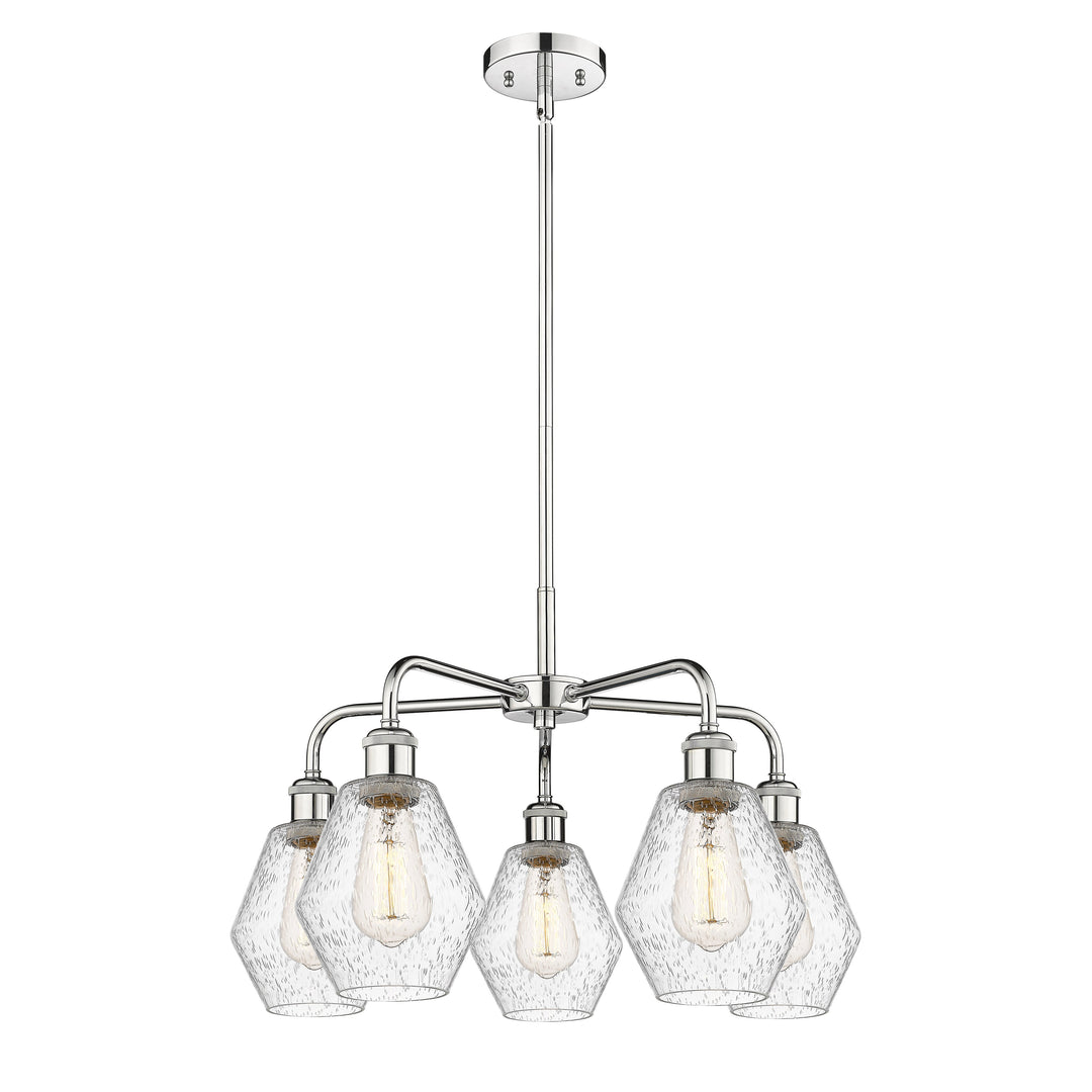 Innovations Downtown Urban 516-5CR-PC-G654-6 Chandelier Light - Polished Chrome
