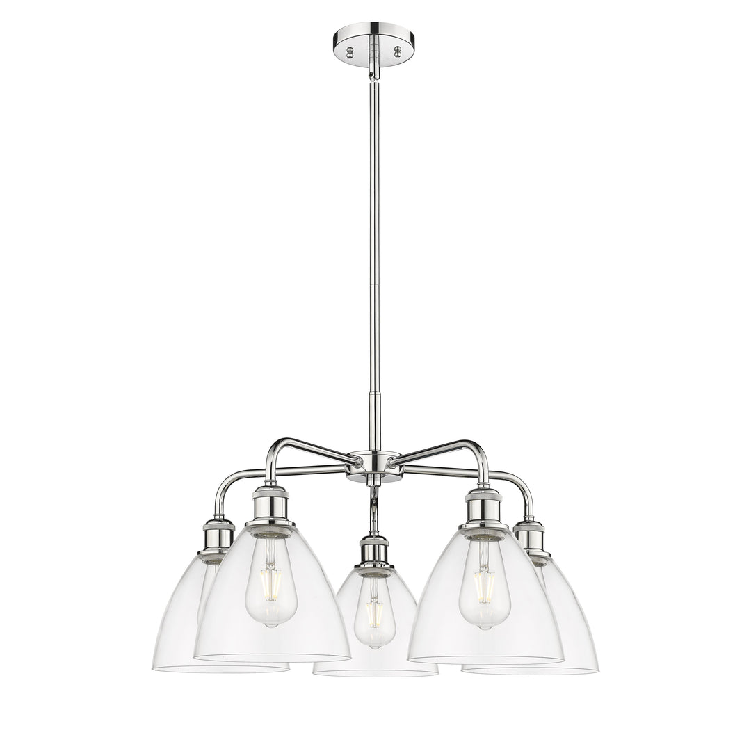 Innovations Downtown Urban 516-5CR-PC-GBD-752 Chandelier Light - Polished Chrome