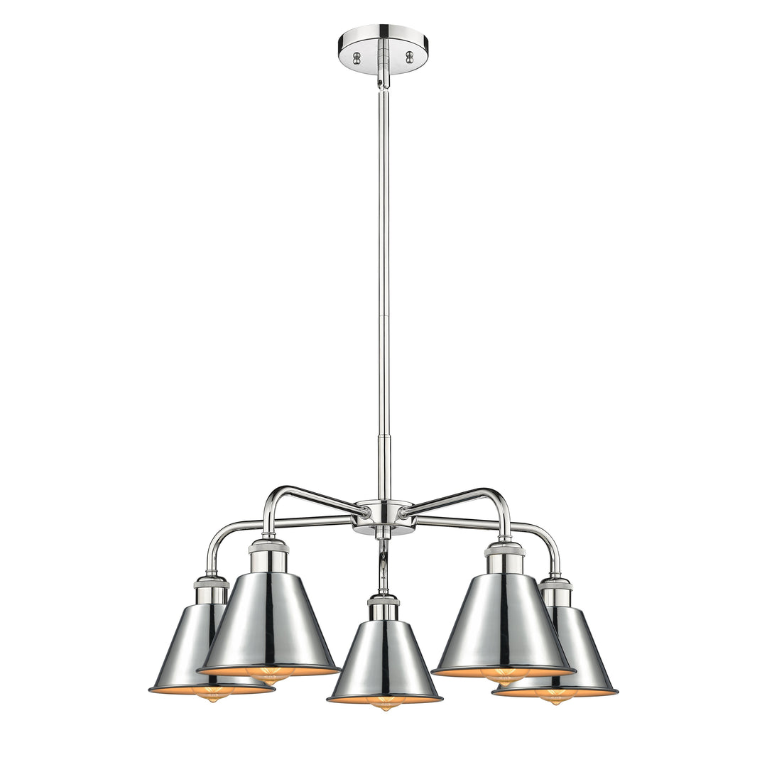 Innovations Downtown Urban 516-5CR-PC-M8-PC Chandelier Light - Polished Chrome