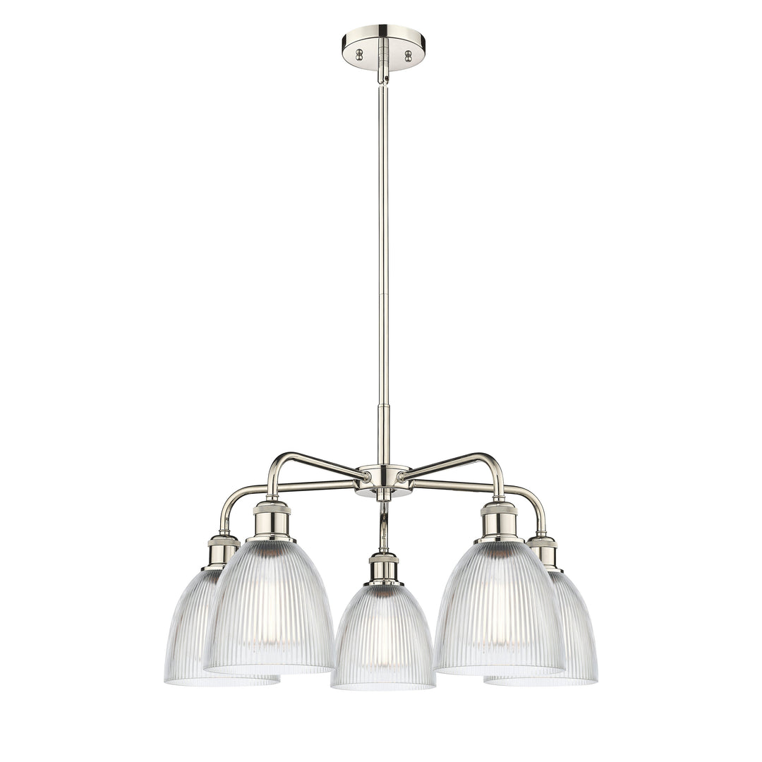 Innovations Downtown Urban 516-5CR-PN-G382 Chandelier Light - Polished Nickel