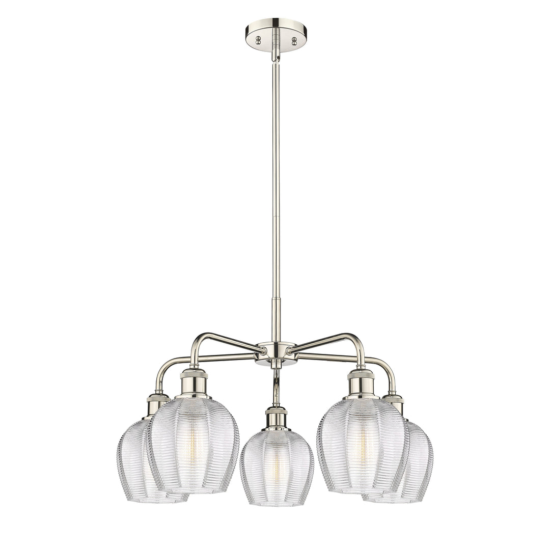 Innovations Downtown Urban 516-5CR-PN-G462-6 Chandelier Light - Polished Nickel