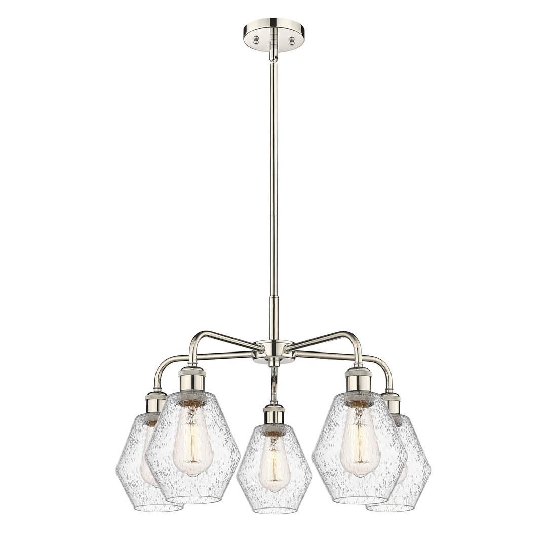 Innovations Downtown Urban 516-5CR-PN-G654-6 Chandelier Light - Polished Nickel
