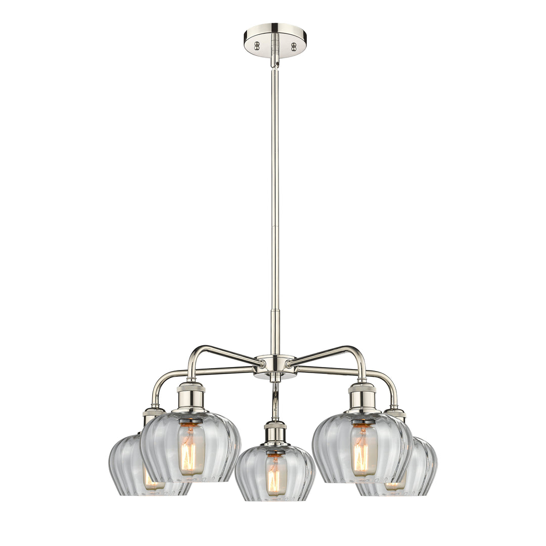 Innovations Downtown Urban 516-5CR-PN-G92 Chandelier Light - Polished Nickel