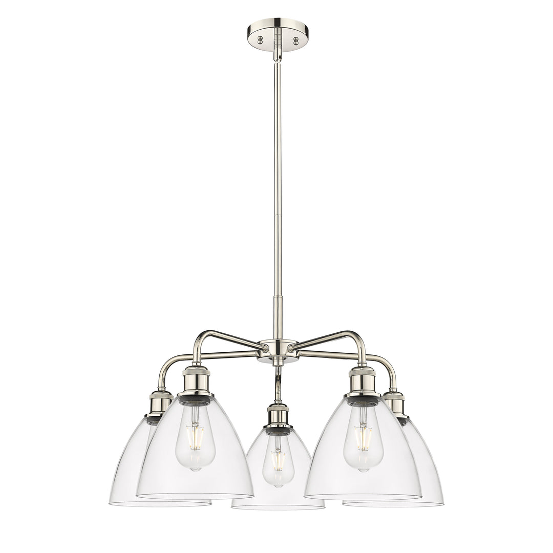 Innovations Downtown Urban 516-5CR-PN-GBD-752 Chandelier Light - Polished Nickel