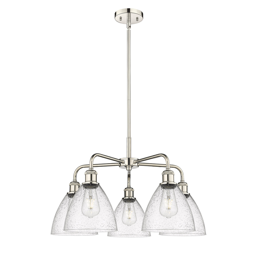 Innovations Downtown Urban 516-5CR-PN-GBD-754 Chandelier Light - Polished Nickel