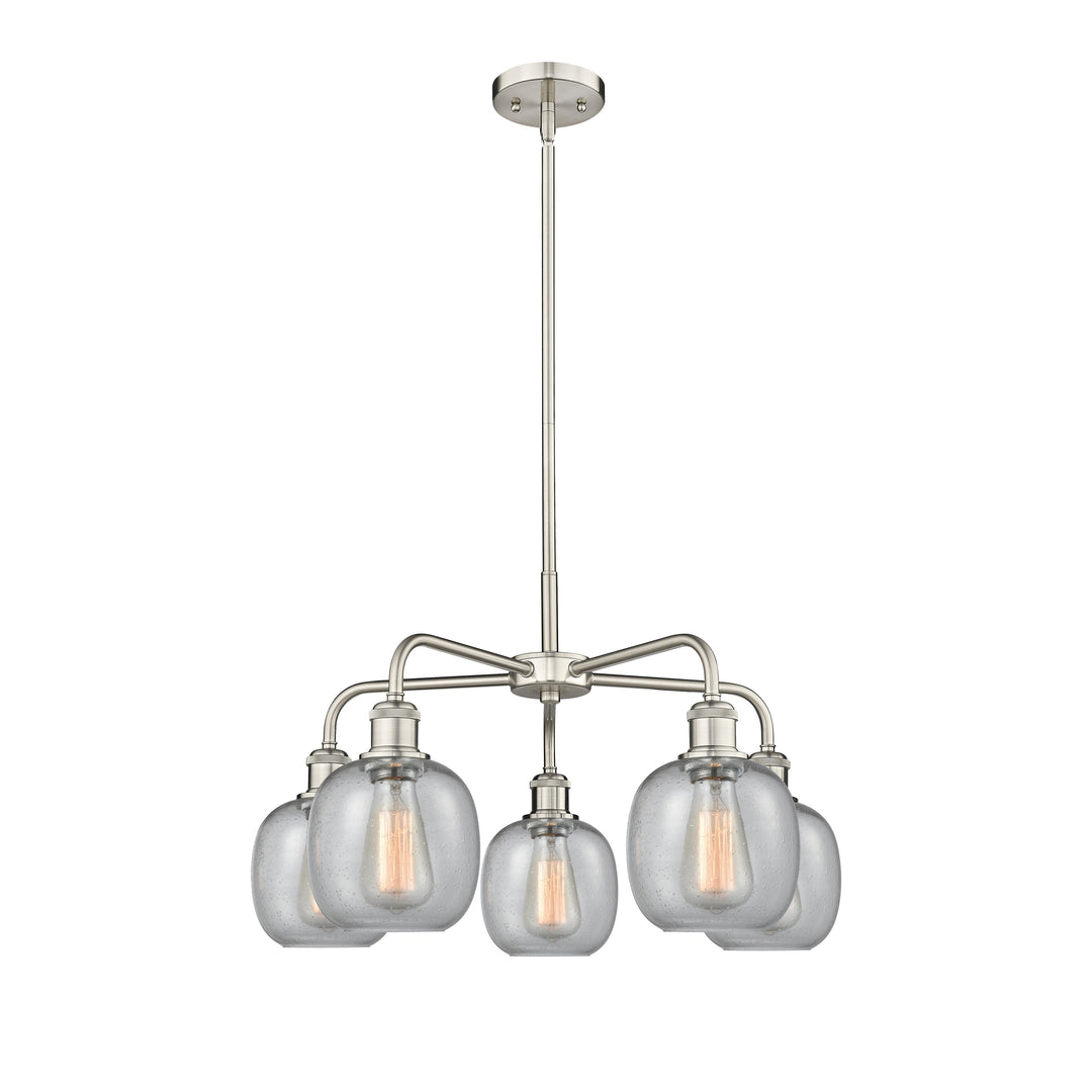 Innovations Downtown Urban 516-5CR-SN-G104 Chandelier Light - Satin Nickel