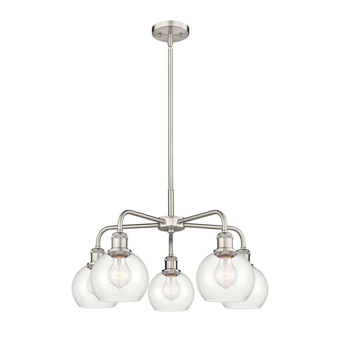 Innovations Downtown Urban 516-5CR-SN-G122-6 Chandelier Light - Satin Nickel