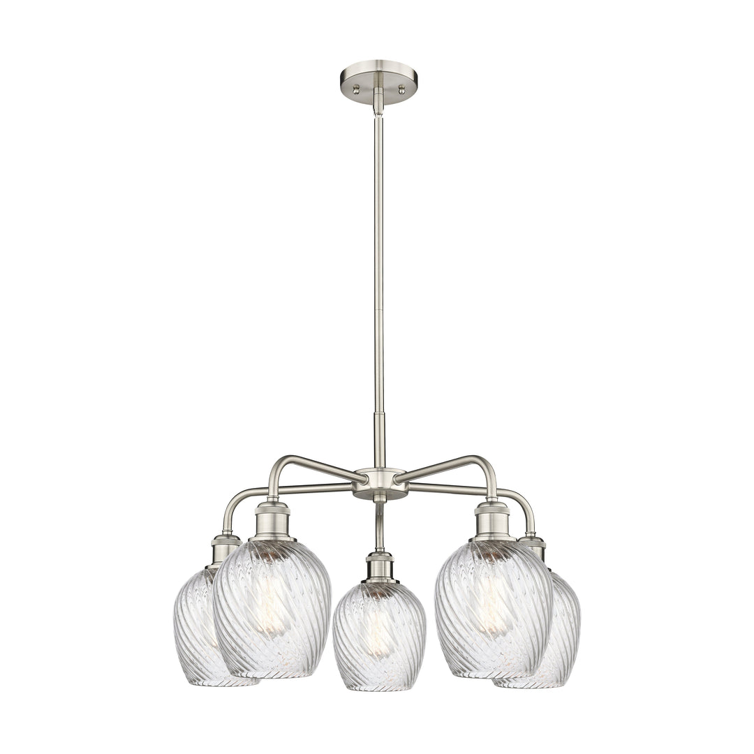 Innovations Downtown Urban 516-5CR-SN-G292 Chandelier Light - Satin Nickel