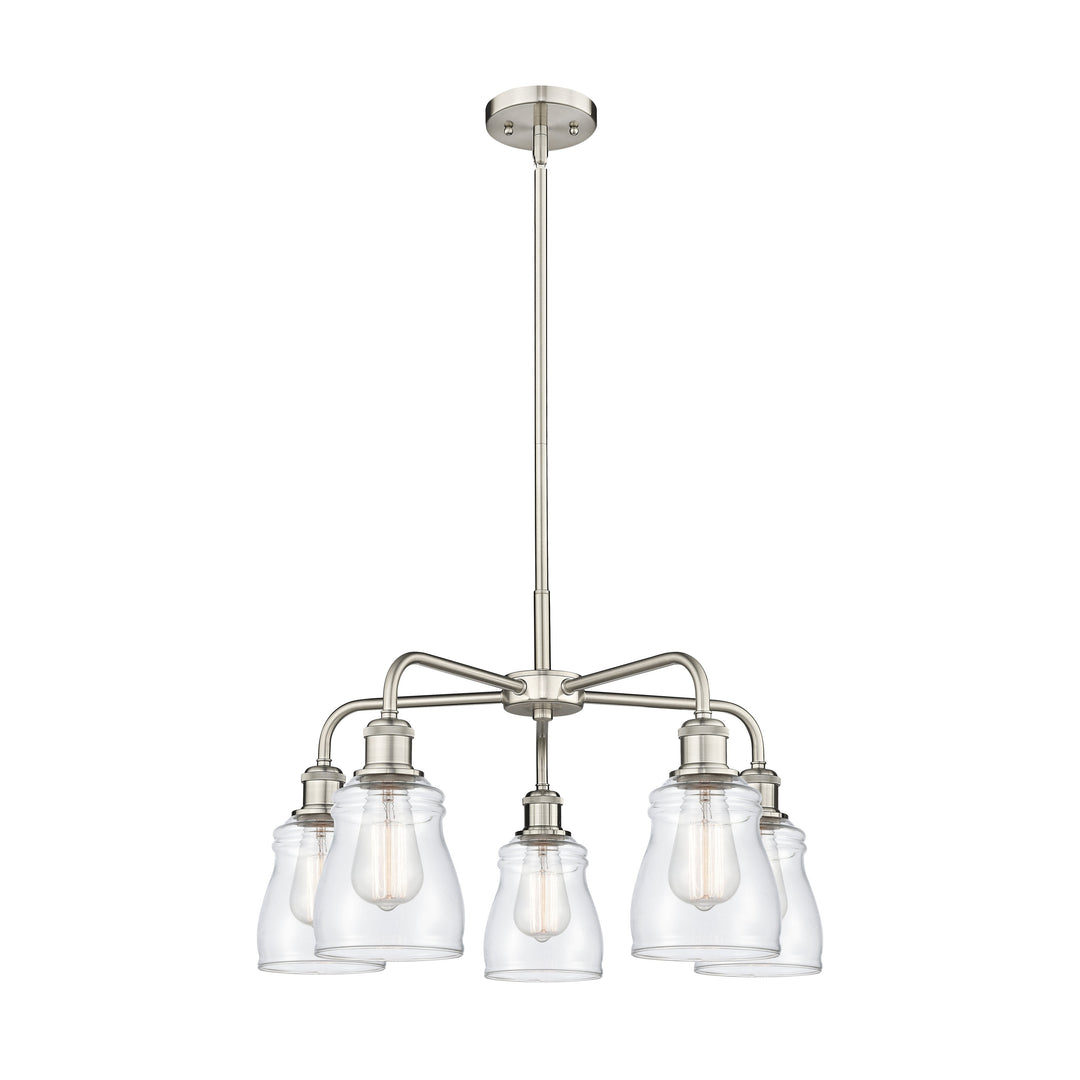 Innovations Downtown Urban 516-5CR-SN-G392 Chandelier Light - Satin Nickel