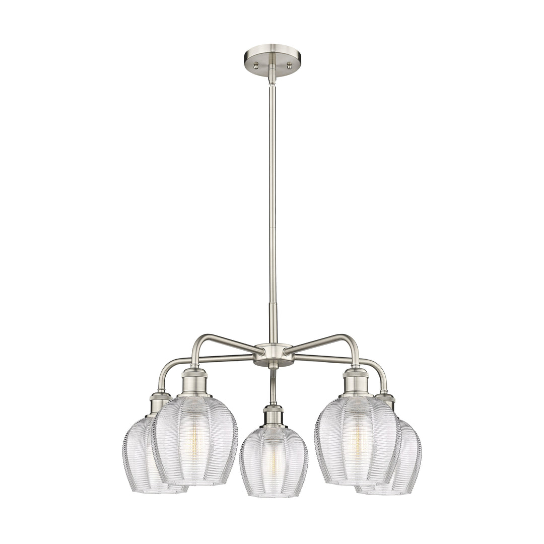 Innovations Downtown Urban 516-5CR-SN-G462-6 Chandelier Light - Satin Nickel