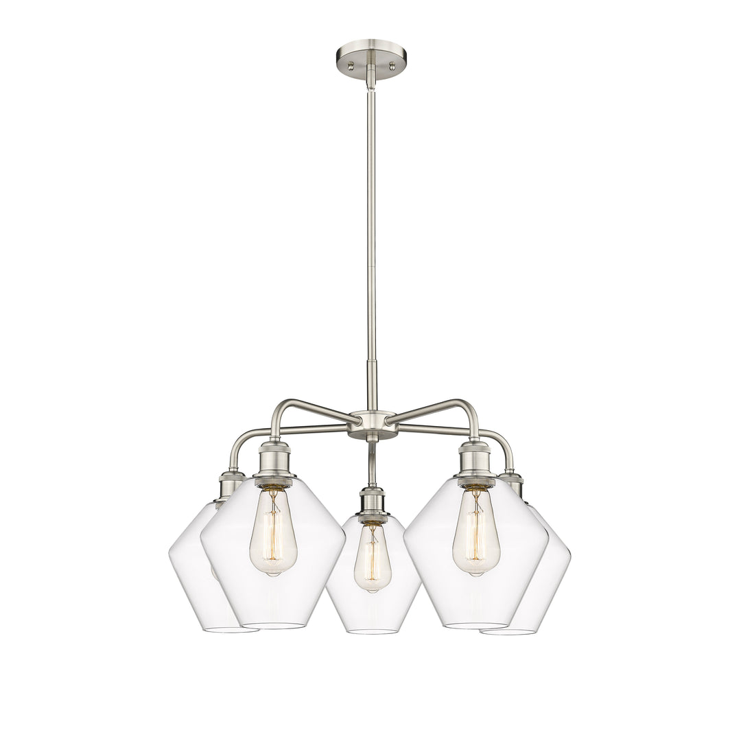 Innovations Downtown Urban 516-5CR-SN-G652-8 Chandelier Light - Satin Nickel