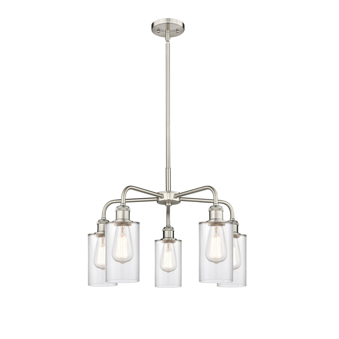 Innovations Downtown Urban 516-5CR-SN-G802 Chandelier Light - Satin Nickel