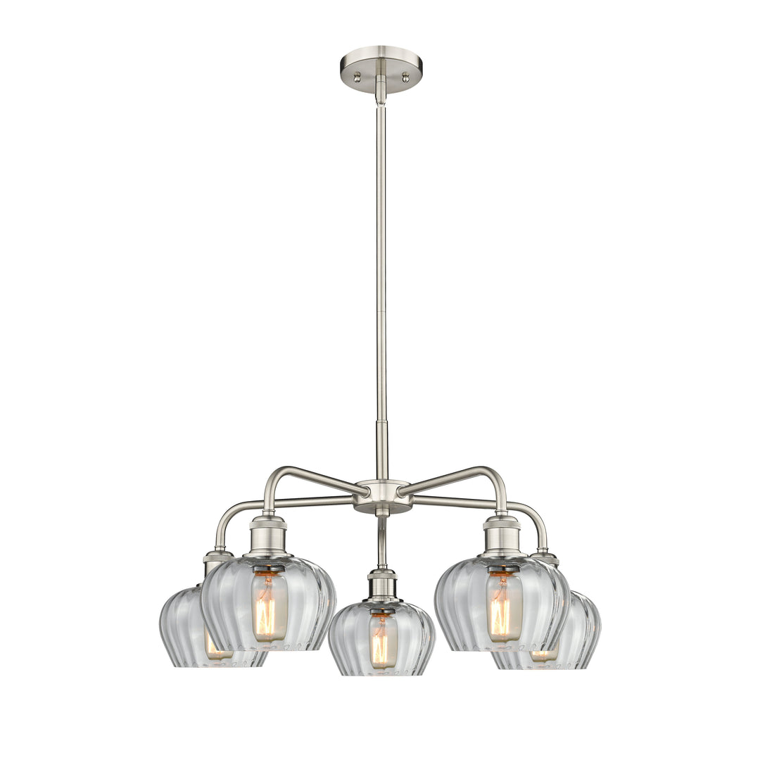 Innovations Downtown Urban 516-5CR-SN-G92 Chandelier Light - Satin Nickel