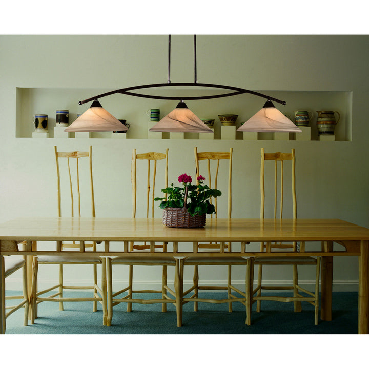 Elk Elysburg 6552/3-LED Pendant Light - Aged Bronze