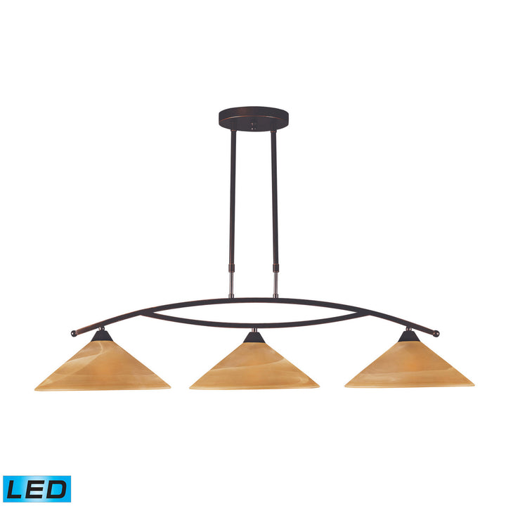 Elk Elysburg 6552/3-LED Pendant Light - Aged Bronze