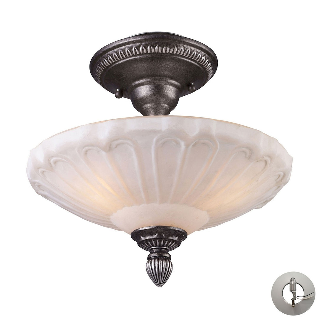 Elk Restoration 66092-3-LA Ceiling Light - Dark Silver