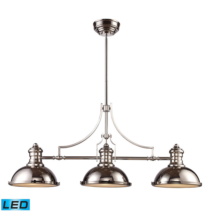 Elk Chadwick 66115-3-LED Pendant Light - Polished Nickel