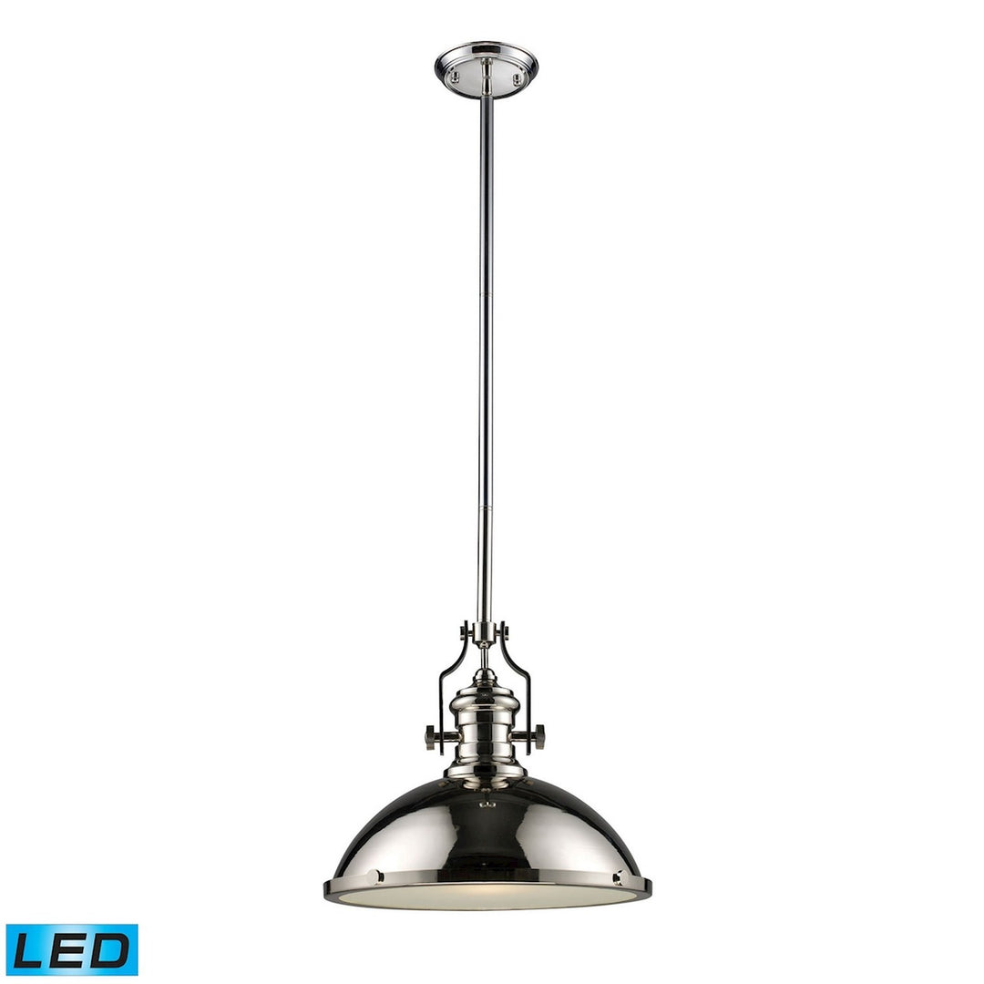 Elk Chadwick 66118-1-LED Pendant Light - Polished Nickel