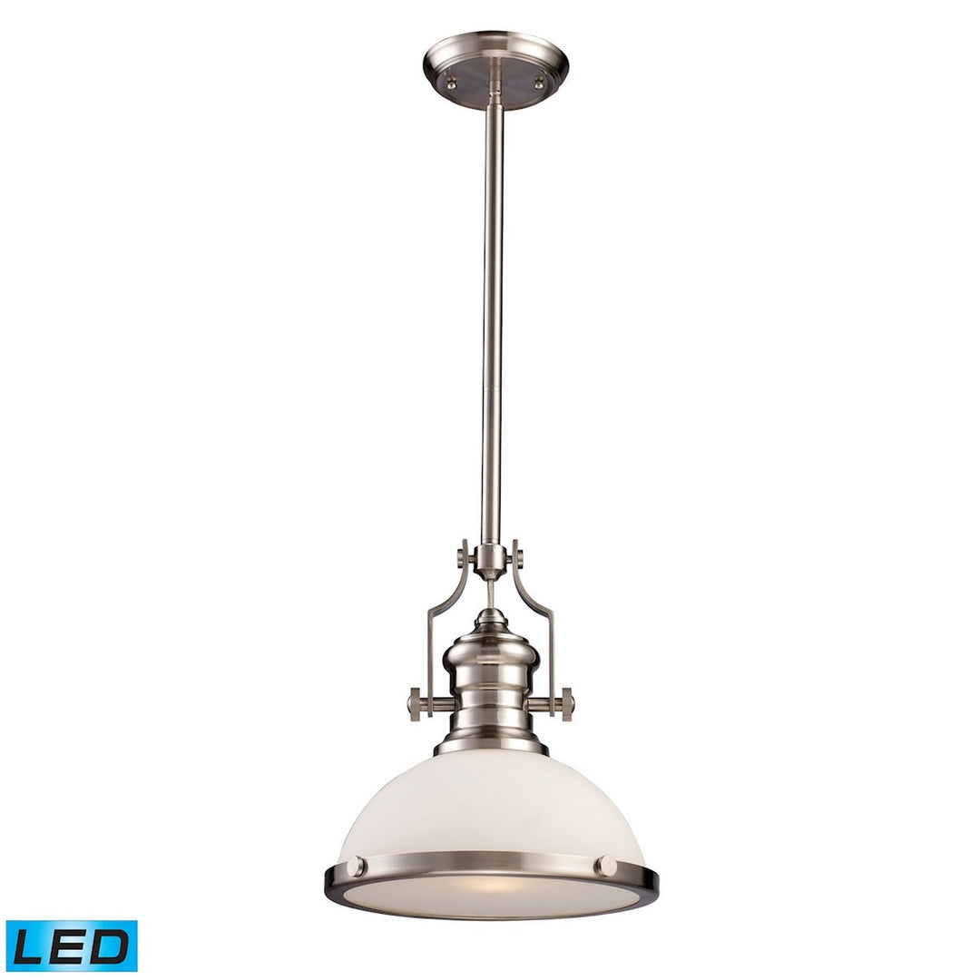Elk Chadwick 66123-1-LED Pendant Light - Satin Nickel