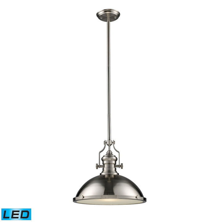 Elk Chadwick 66128-1-LED Pendant Light - Satin Nickel