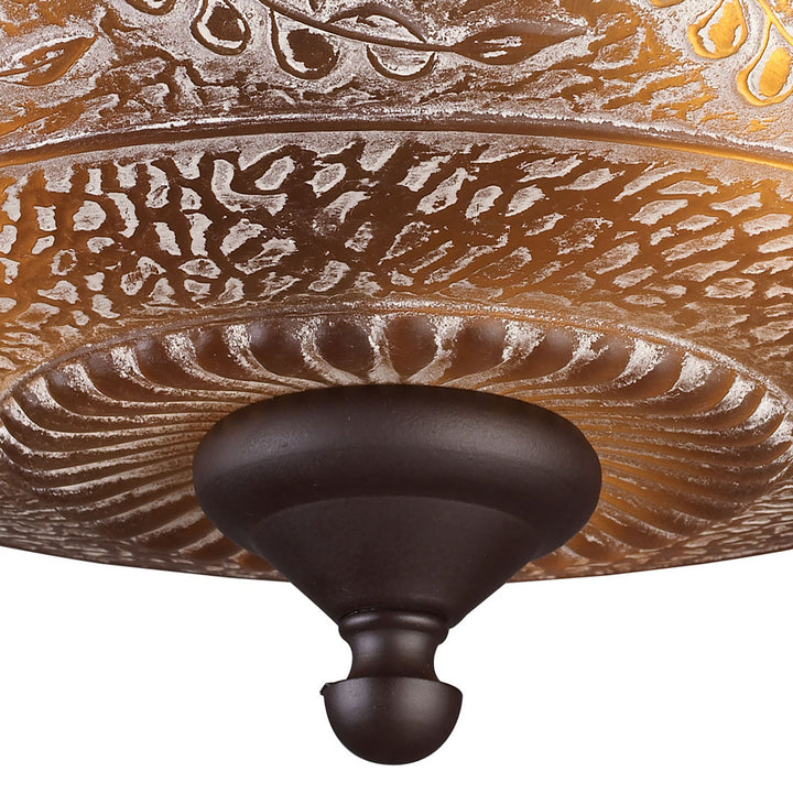 Elk Norwich 66191-3-LA Ceiling Light - Oiled Bronze