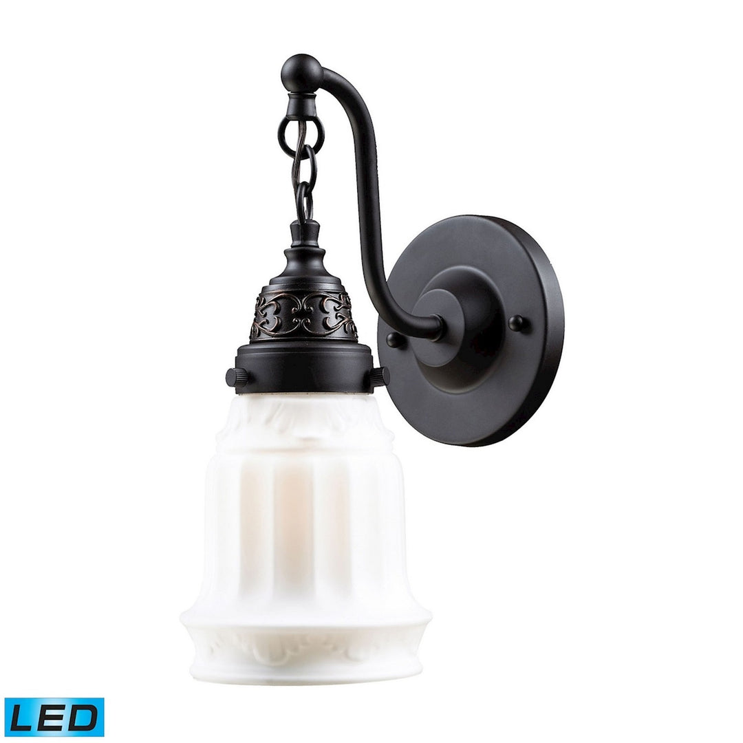 Elk Quinton Parlor 66210-1-LED Wall Sconce Light - Oiled Bronze