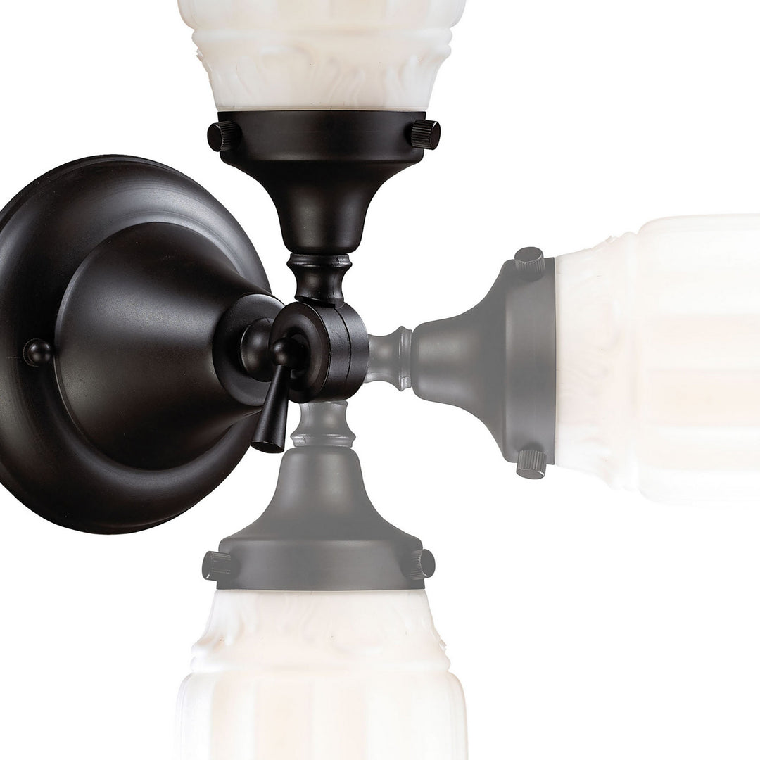 Elk Quinton Parlor 66211-1-LED Wall Sconce Light - Oiled Bronze
