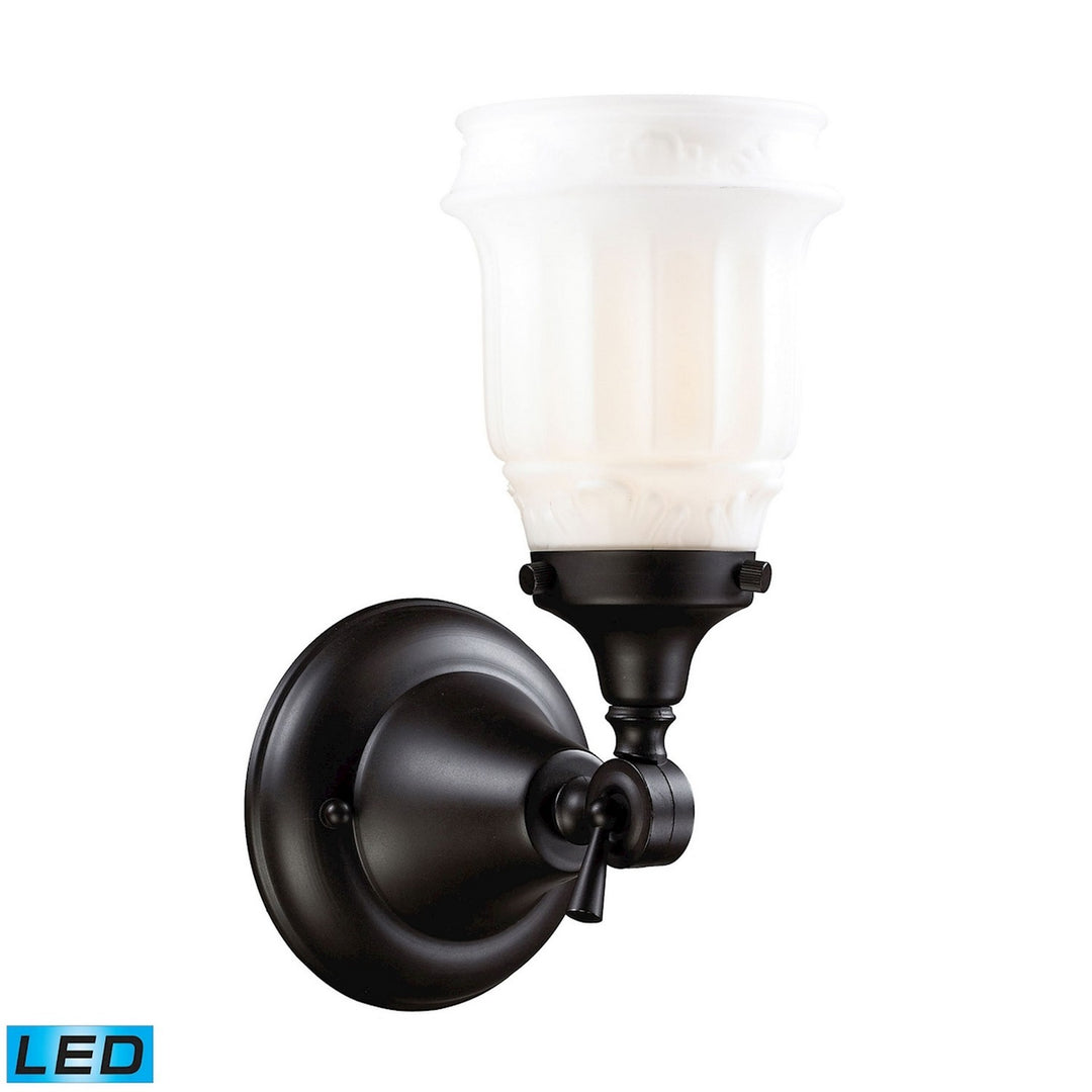 Elk Quinton Parlor 66211-1-LED Wall Sconce Light - Oiled Bronze