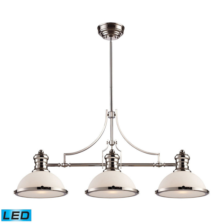 Elk Chadwick 66215-3-LED Pendant Light - Polished Nickel