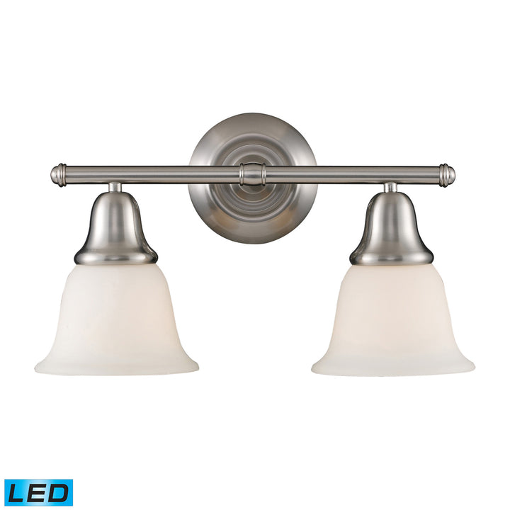 Elk Berwick 67021-2-LED Bath Vanity Light 17 in. wide - Brushed Nickel
