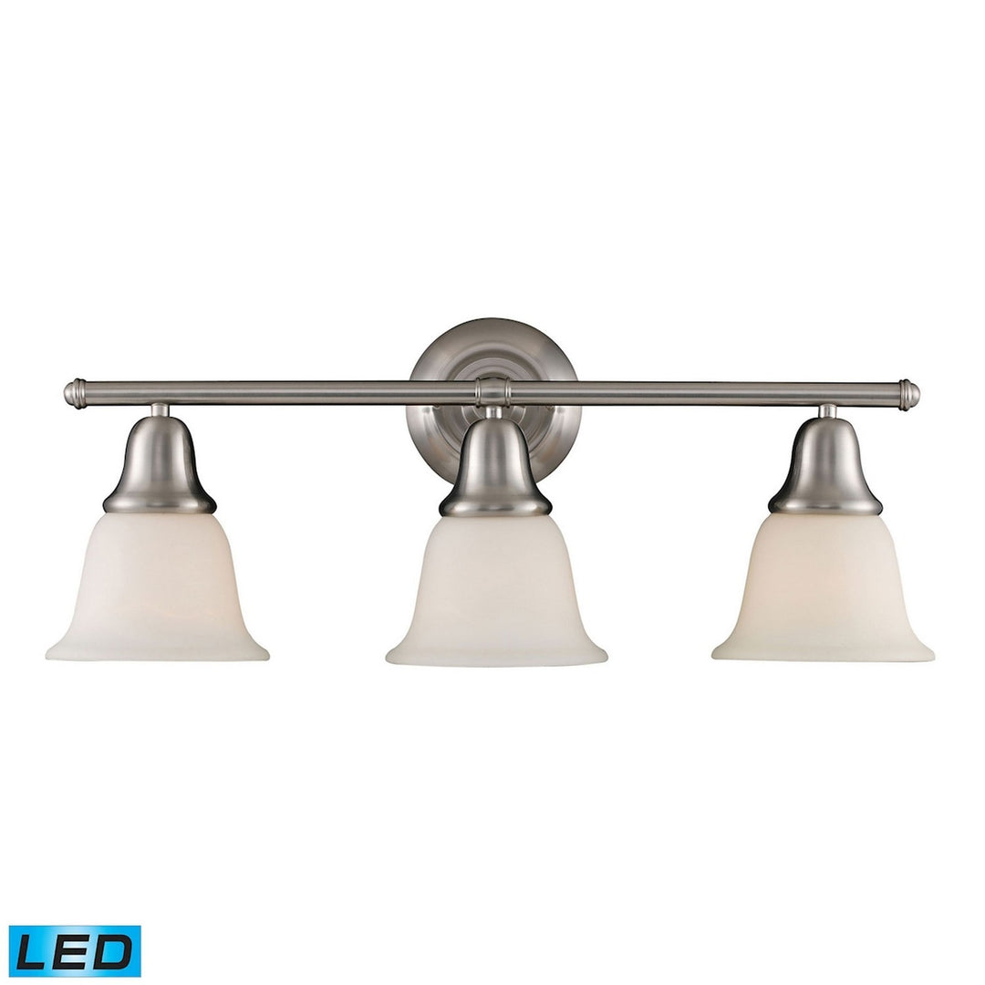 Elk Berwick 67022-3-LED Bath Vanity Light 27 in. wide - Brushed Nickel