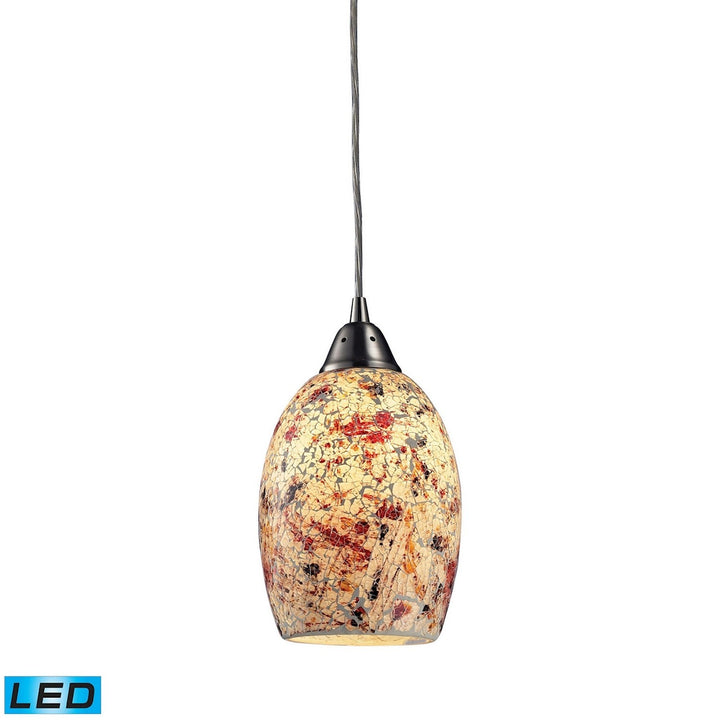 Elk Avalon 73011-1-LED Pendant Light - Satin Nickel