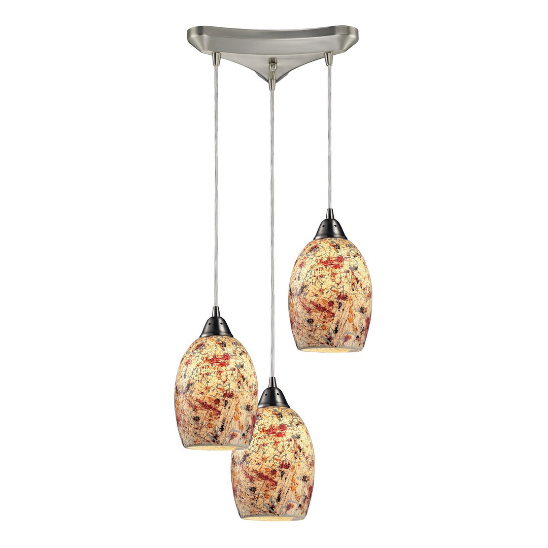 Elk Avalon 73011-3 Pendant Light - Satin Nickel
