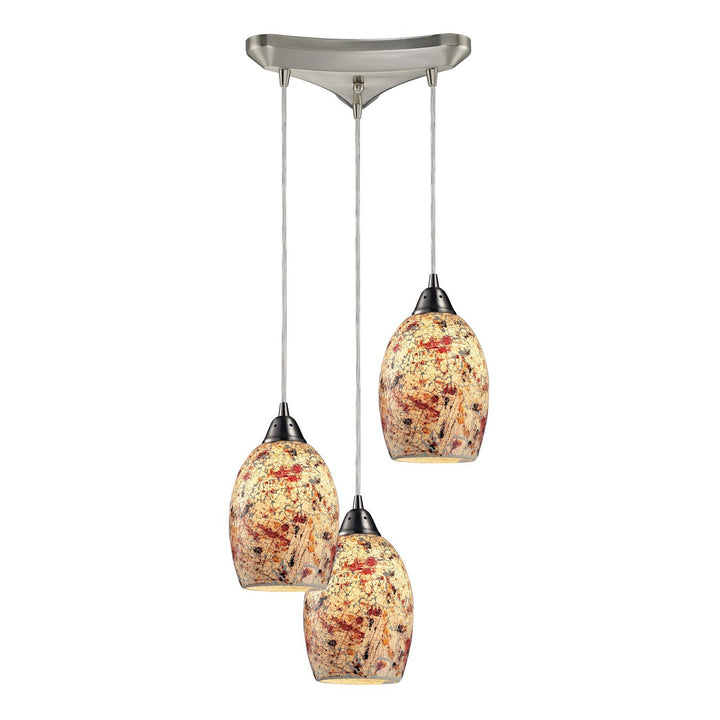 Elk Avalon 73011-3 Pendant Light - Satin Nickel