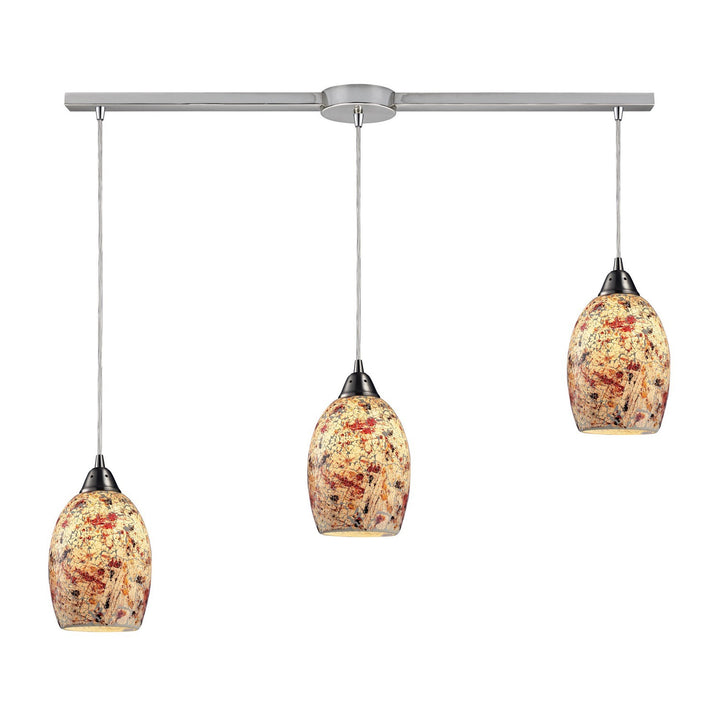 Elk Avalon 73011-3L Pendant Light - Satin Nickel