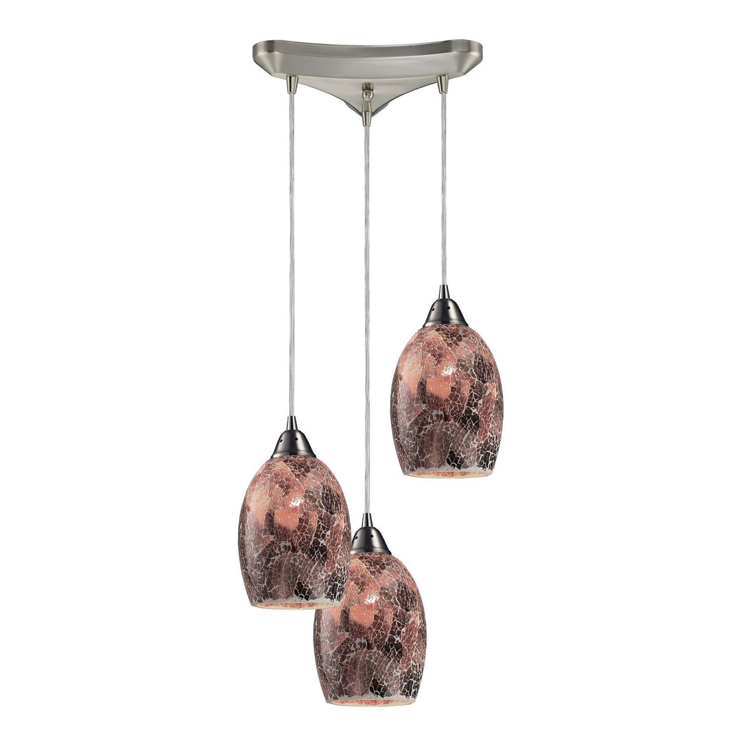 Elk Avalon 73031-3 Pendant Light - Satin Nickel