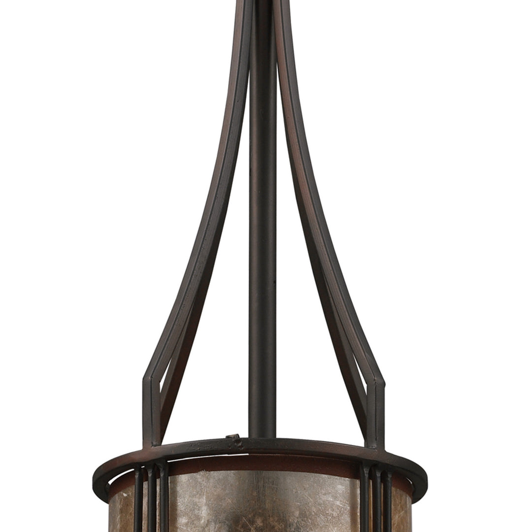 Elk Barringer 15033/1-LA Pendant Light - Aged Bronze