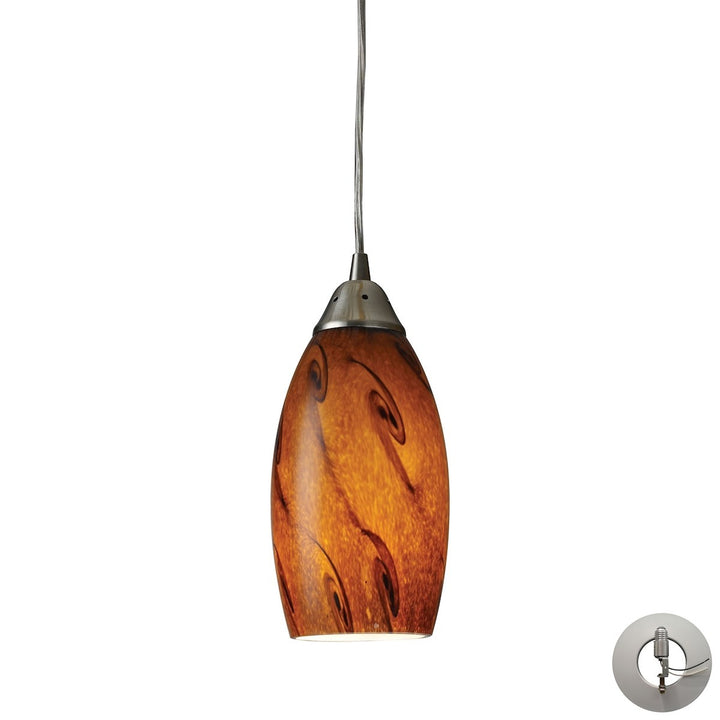Elk Galaxy 20001/1BG-LA Pendant Light - Satin Nickel