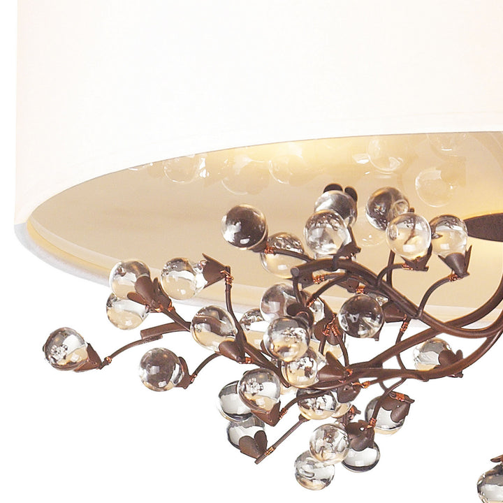 Elk Winterberry 20089/3-LA Ceiling Light - Antique Darkwood