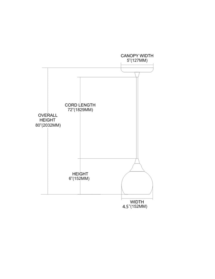 Elk Mela 101-1MT-LA Pendant Light - Satin Nickel