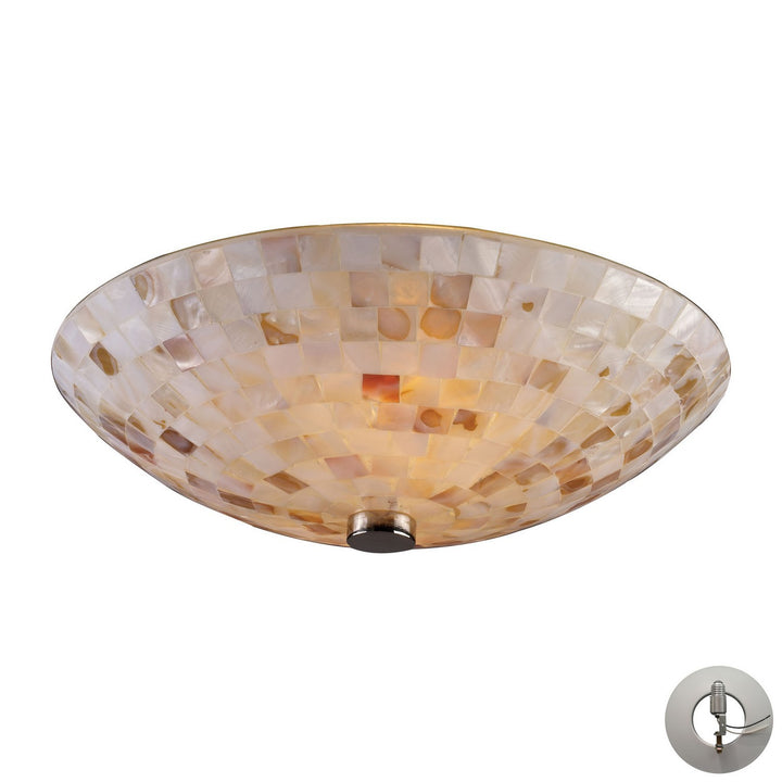 Elk Capri 10140/2-LA Ceiling Light - Satin Nickel