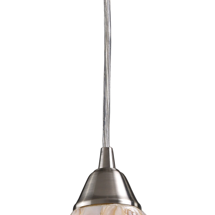 Elk Capri 10141/1-LA Pendant Light - Satin Nickel