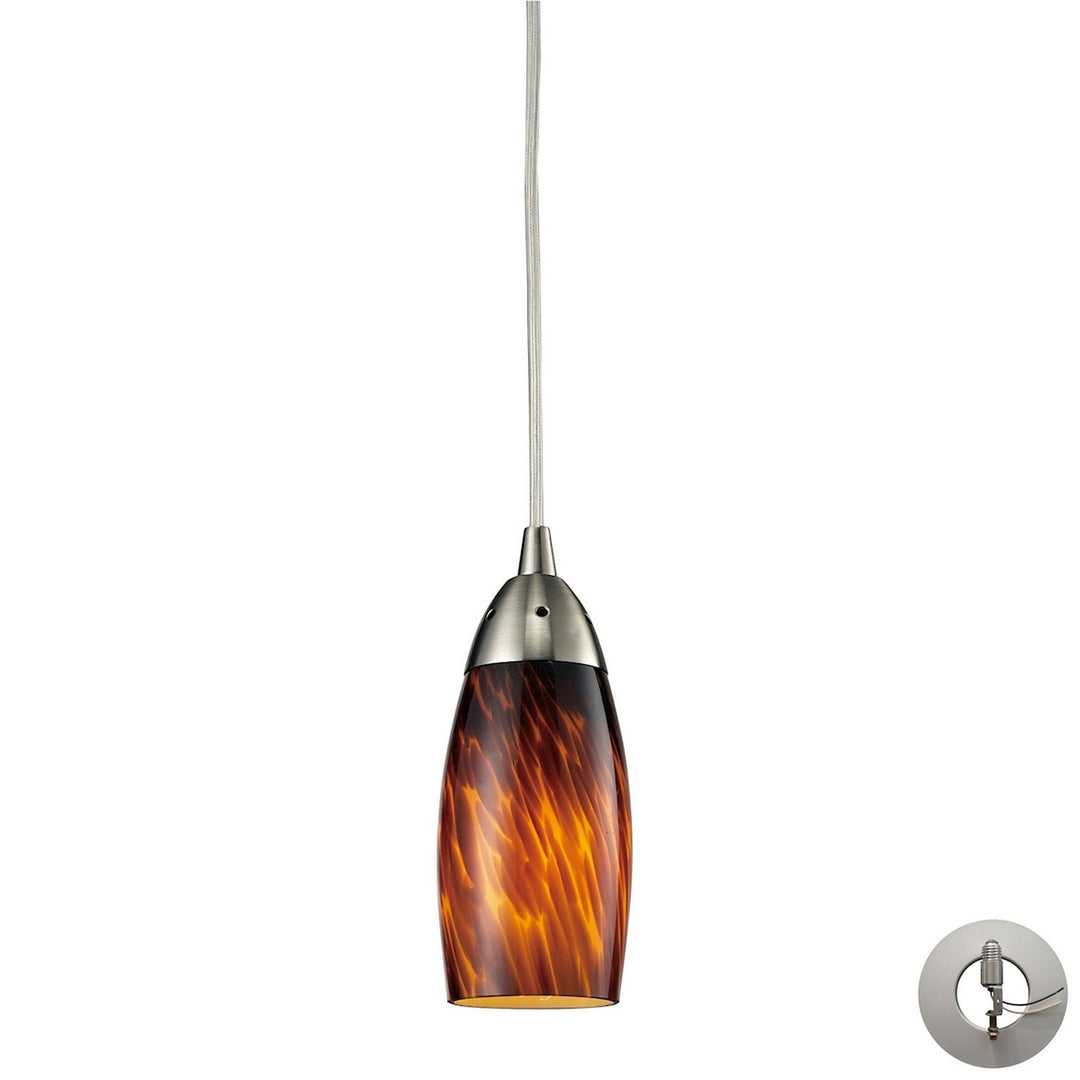 Elk Milan 110-1ES-LA Pendant Light - Satin Nickel