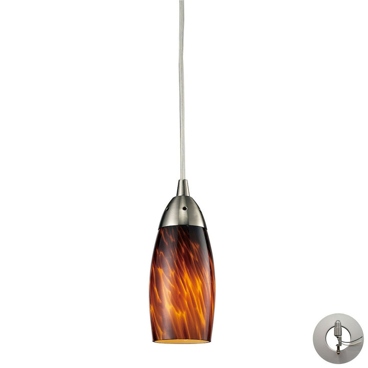 Elk Milan 110-1ES-LA Pendant Light - Satin Nickel