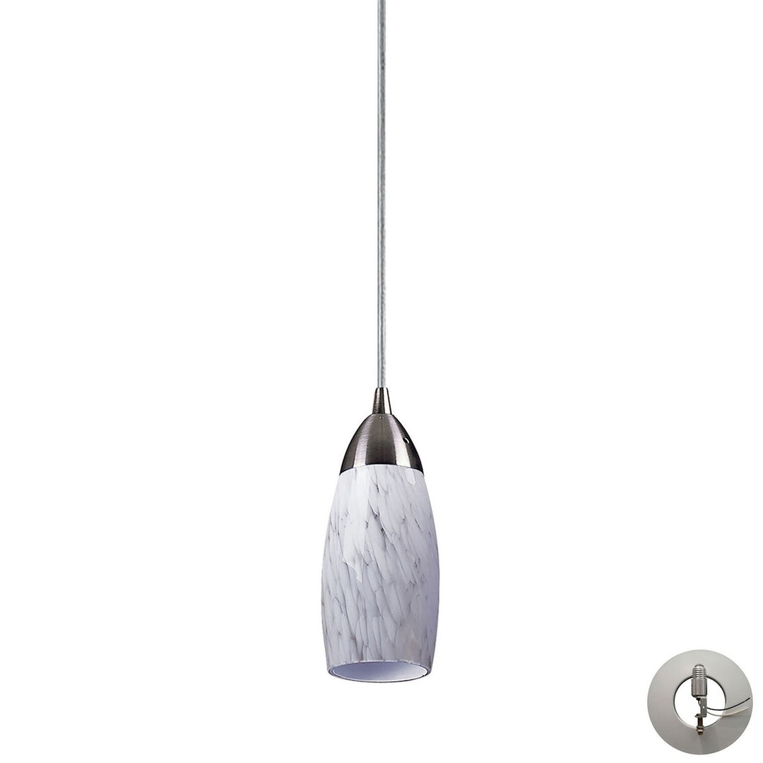 Elk Milan 110-1SW-LA Pendant Light - Satin Nickel