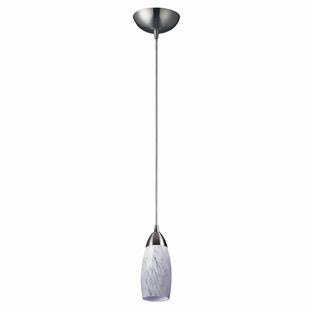Elk Milan 110-1SW-LED Pendant Light - Satin Nickel