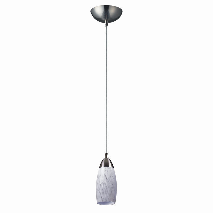Elk Milan 110-1SW-LED Pendant Light - Satin Nickel