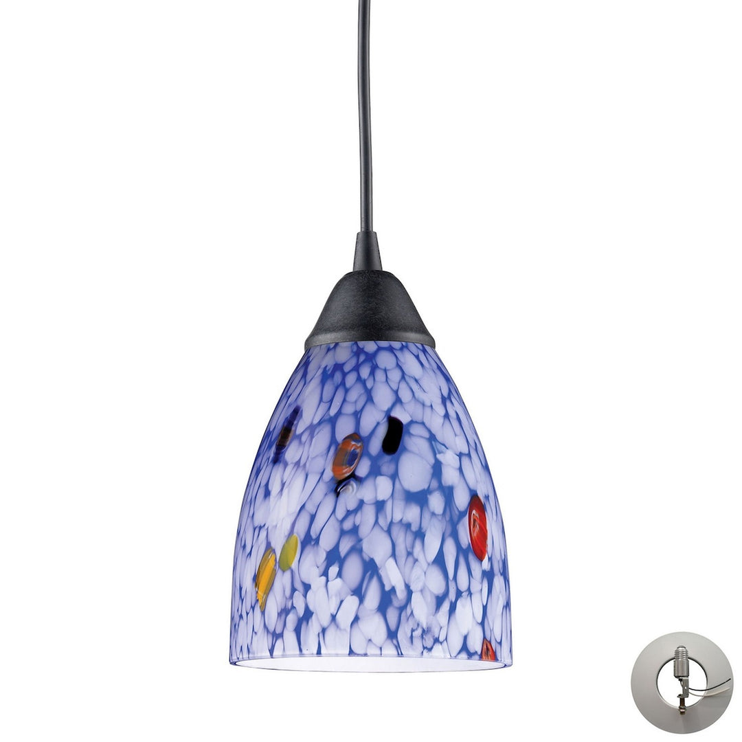 Elk Classico 406-1BL-LA Pendant Light - Dark Rust