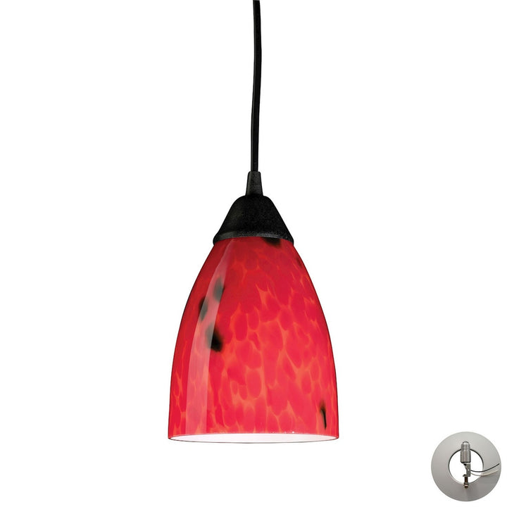Elk Classico 406-1FR-LA Pendant Light - Dark Rust